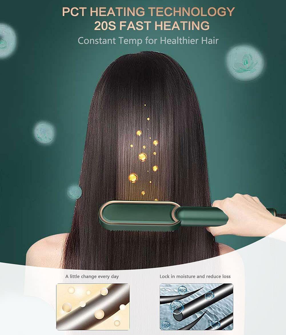 Hair Straightener Comb, PTC Heating Electric Straightener